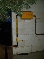 Подключение газа в частном доме 99 кв.м