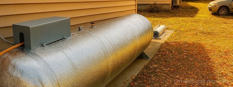газгольдер для частного дома под ключ в Подмосковье газгольдер для частного дома под ключ в Подмосковье